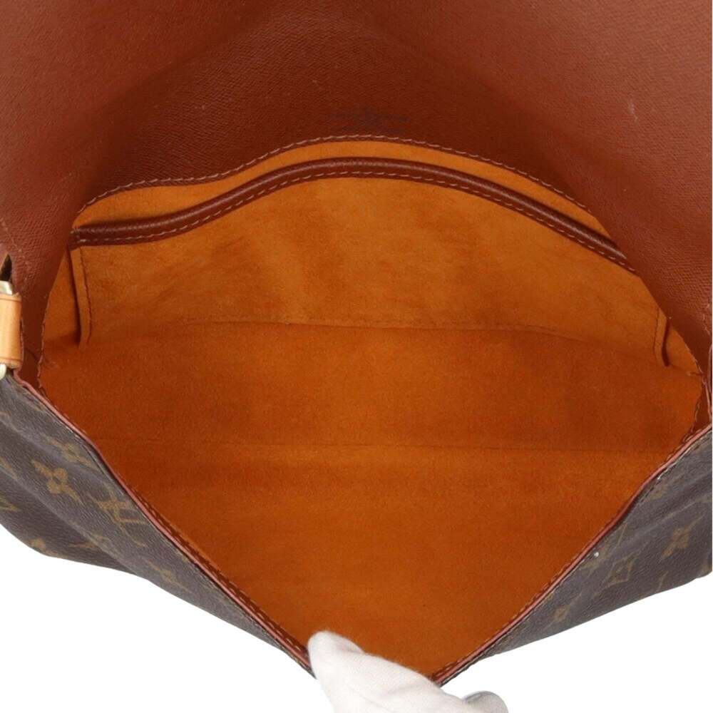 LOUIS VUITTON Authentic Brown Monogram Canvas Shoulder Bag - Picture 6 of 16